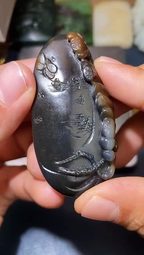 颈饰未镶嵌和田玉东**叶HX