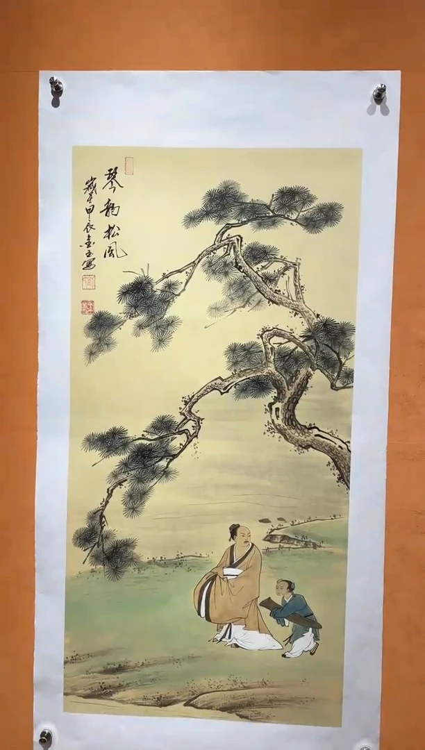 国画刘金玉老师亲笔手绘
