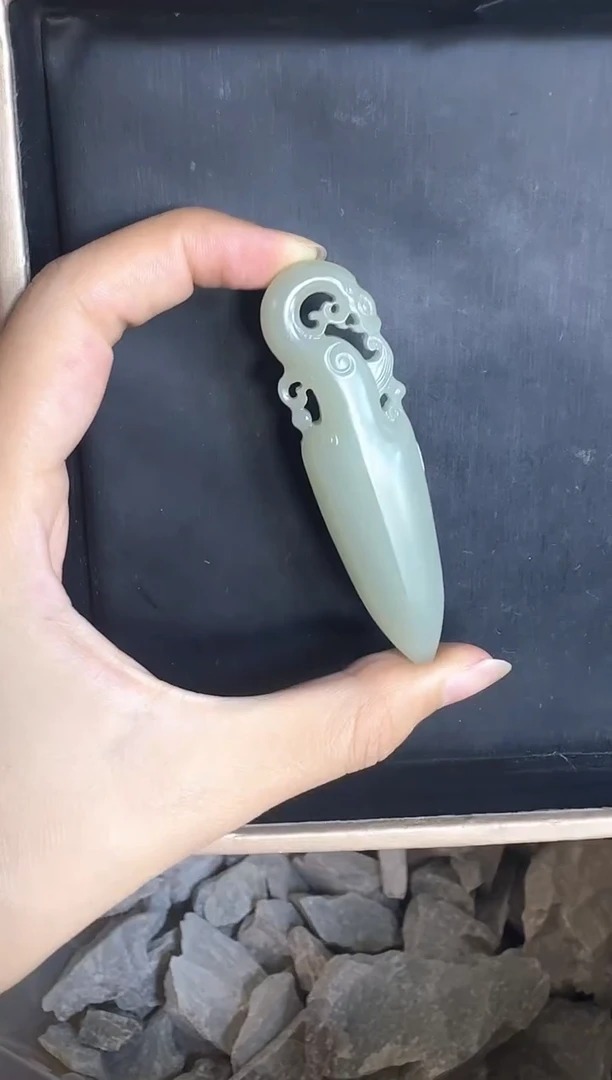 吊坠(不含链)未镶嵌和田玉19