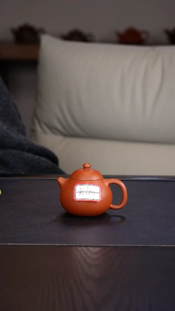 【闪购商品】微瑕文旦小煤窑生砂生料紫砂壶110CC