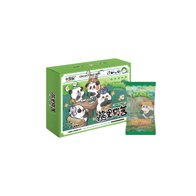 【福】卡录里 熊里猫气 熊猫系列典藏卡牌【拆盒】