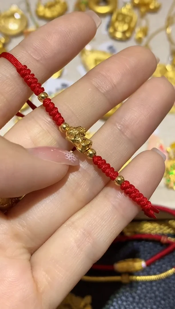 手链18K金A1多样性发货一件