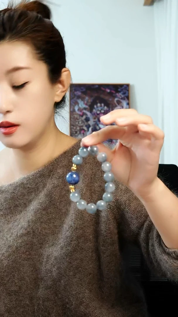 未镶嵌手链水晶汪***咪水晶手串