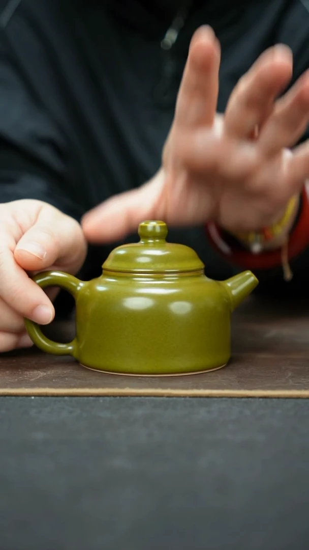 杯景德镇茶叶末德钟壶