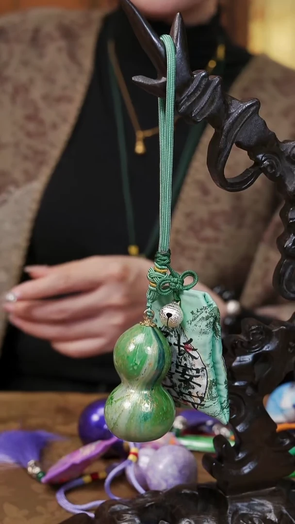 157漆艺工艺小葫芦29.9