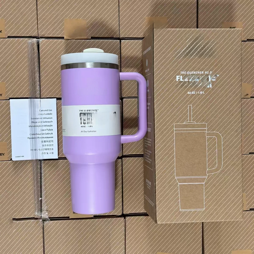 巨无霸大容量不锈钢吸管水杯