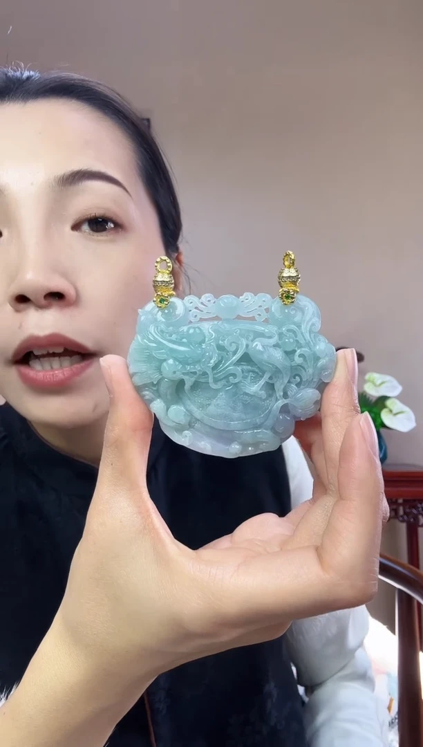 【闪购商品】翡翠颈饰未镶嵌特色原创翡翠颈饰