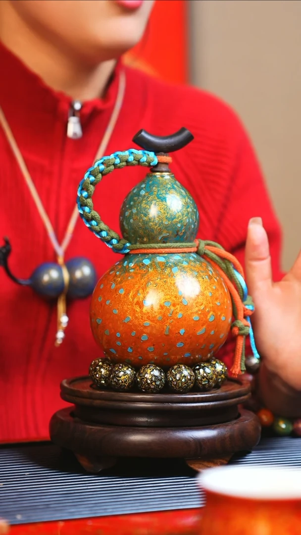 【闪购商品】JR050大师姐臻选非遗大漆酒葫芦