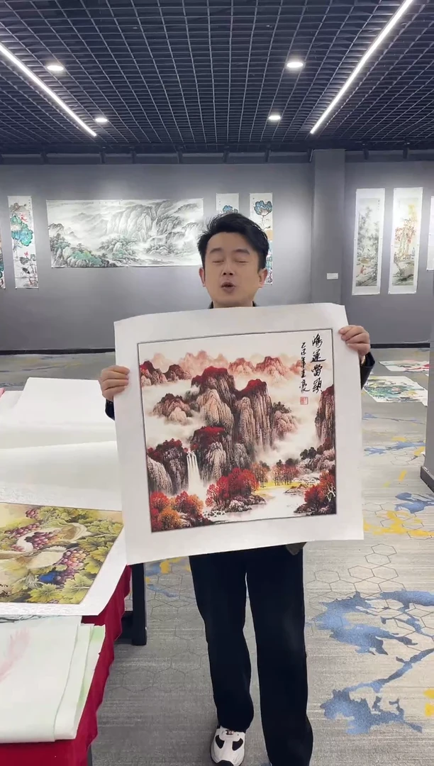 名人名画手工制作