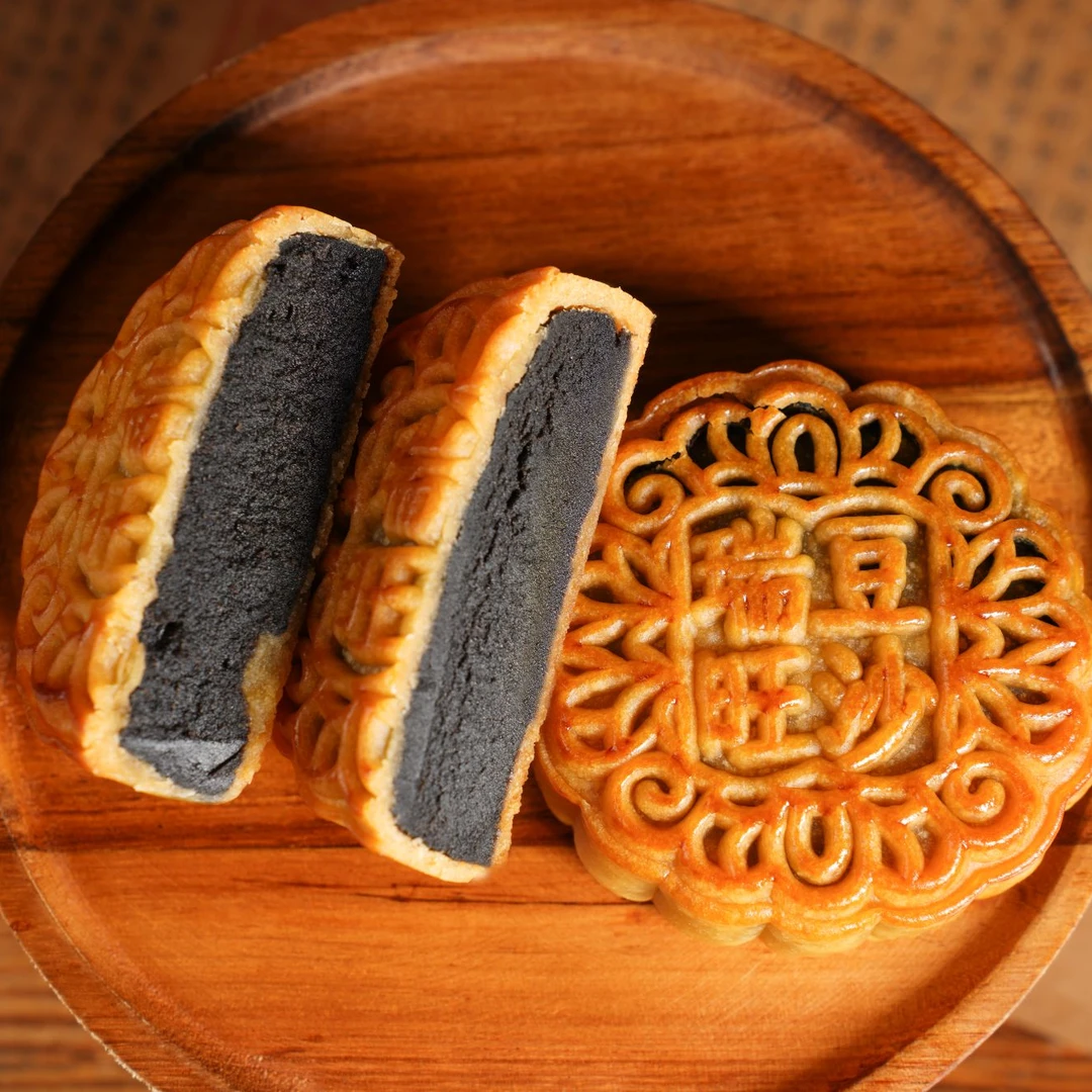 【店长主推】豆沙水果味月饼草莓味哈密瓜味白莲蓉味月饼手工零食