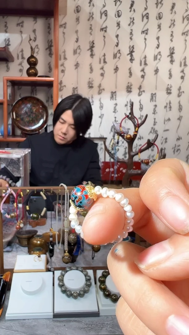 【闪购商品】非遗大漆单珠淡水珠戒指