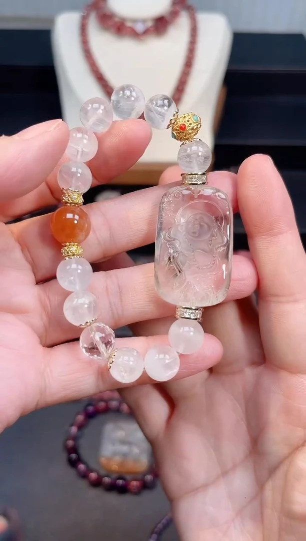 颈饰未镶嵌水晶 【百晶灵儿】定制款