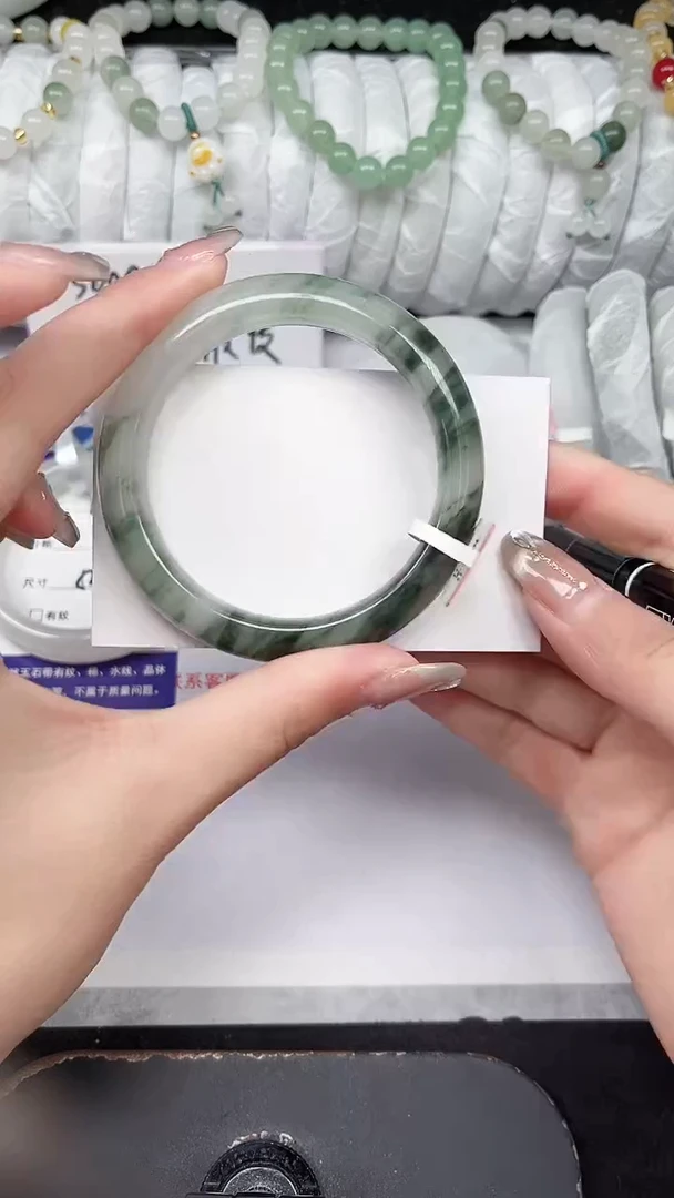 未镶嵌手镯石英质玉112-54/55