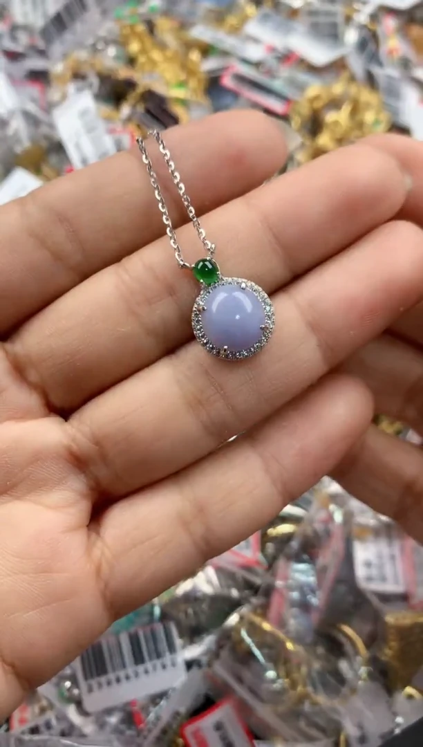 银S925镶嵌戒指翡翠222----7