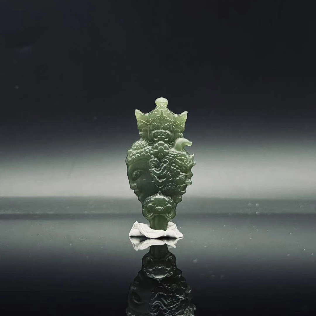 和田玉一念之间吊坠0961