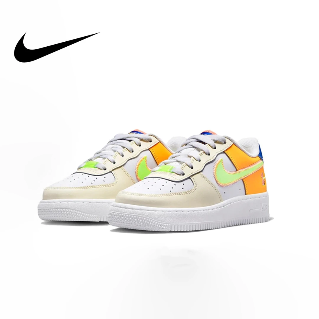 NIKE/耐克AIR FORCE 1女子空军一号运动休闲撞色板鞋FB1838-131