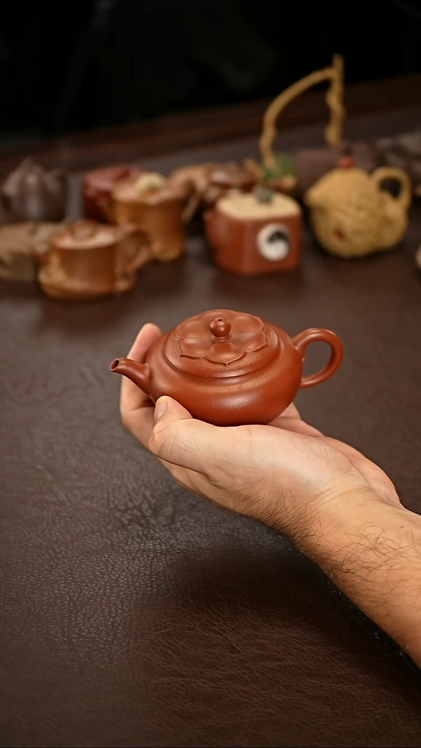 茶壶紫砂梵莲紫砂壶壶