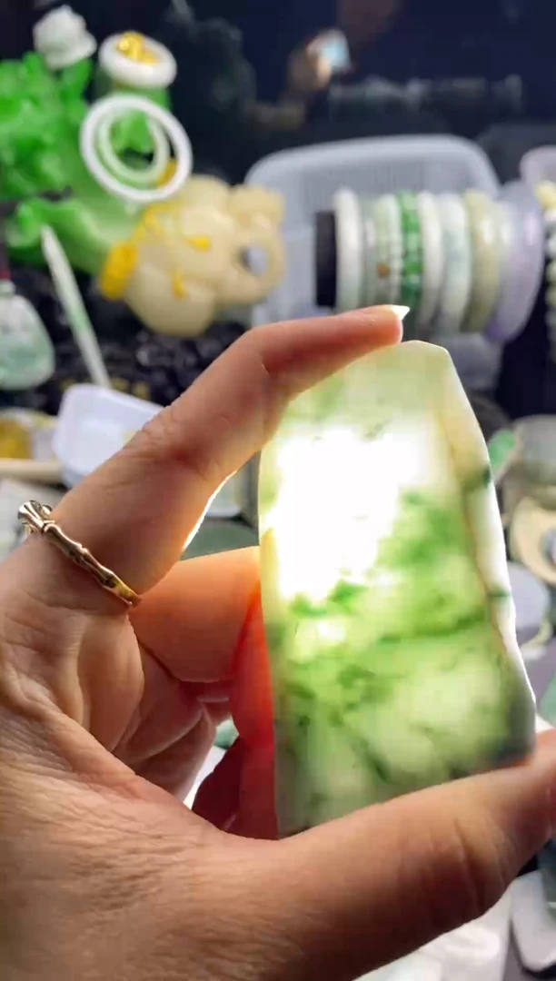 散珠翡翠翡翠A货116