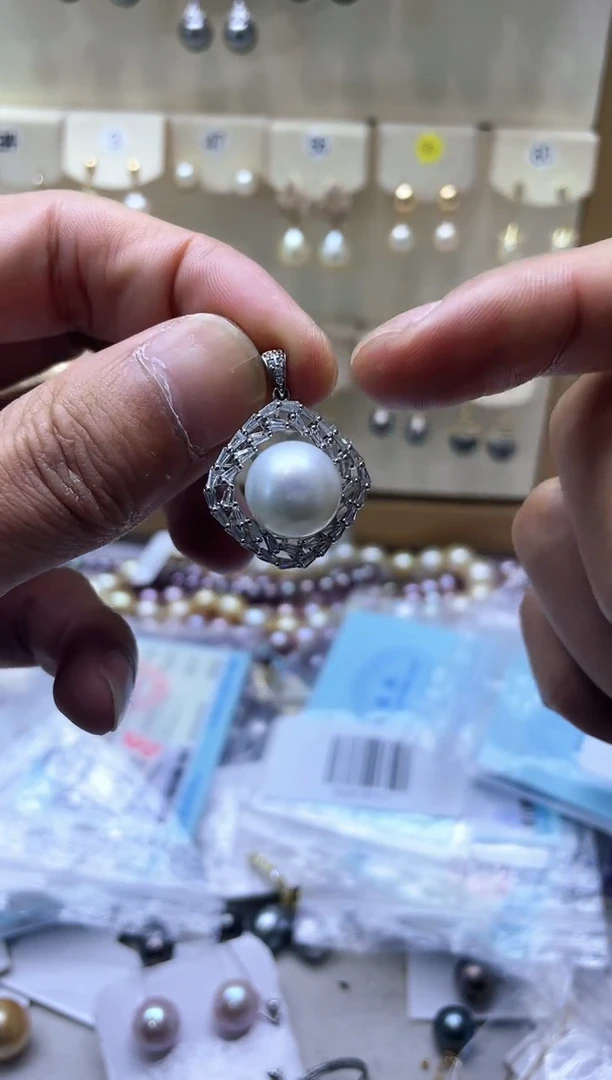 【闪购商品】海水珍珠颈饰银S925镶嵌2