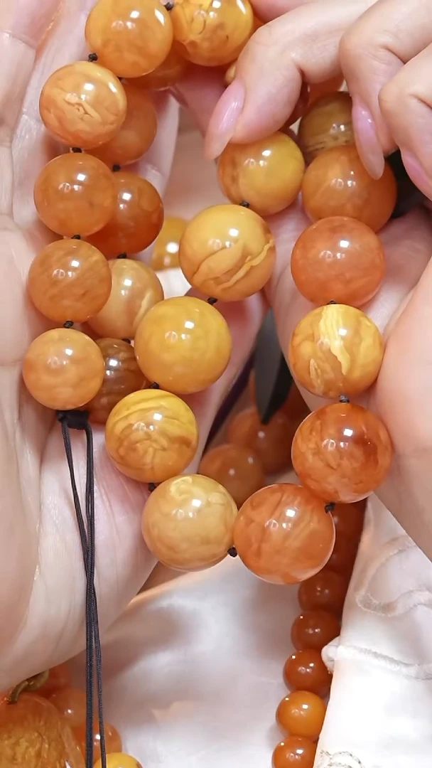 蜜蜡颈饰未镶嵌8503天然蜜蜡珠宝奇石云端妖孽全部保真