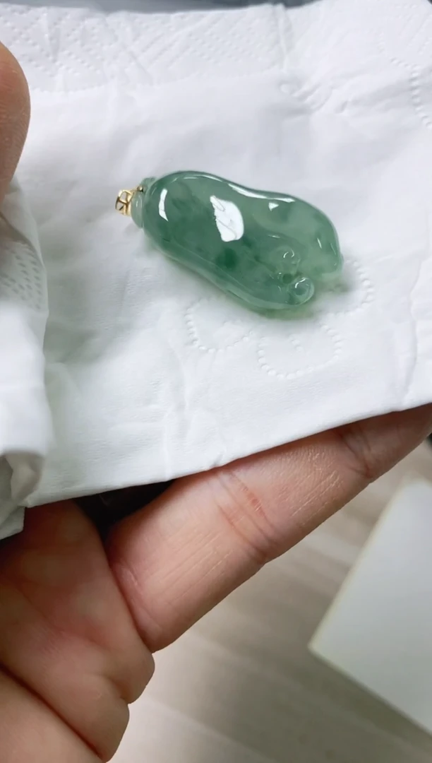 翡翠未镶嵌颈饰人***晴15天然缅甸翡翠A货8单