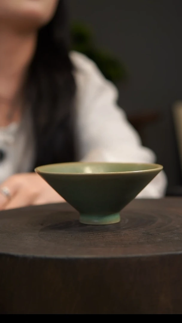 杯子:****๓斗笠杯 汝州原产地  原矿老釉