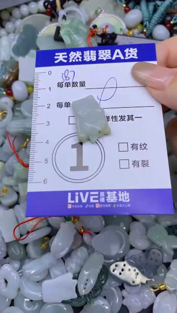 颈饰未镶嵌翡翠天然翡翠A货批量多样性发一件