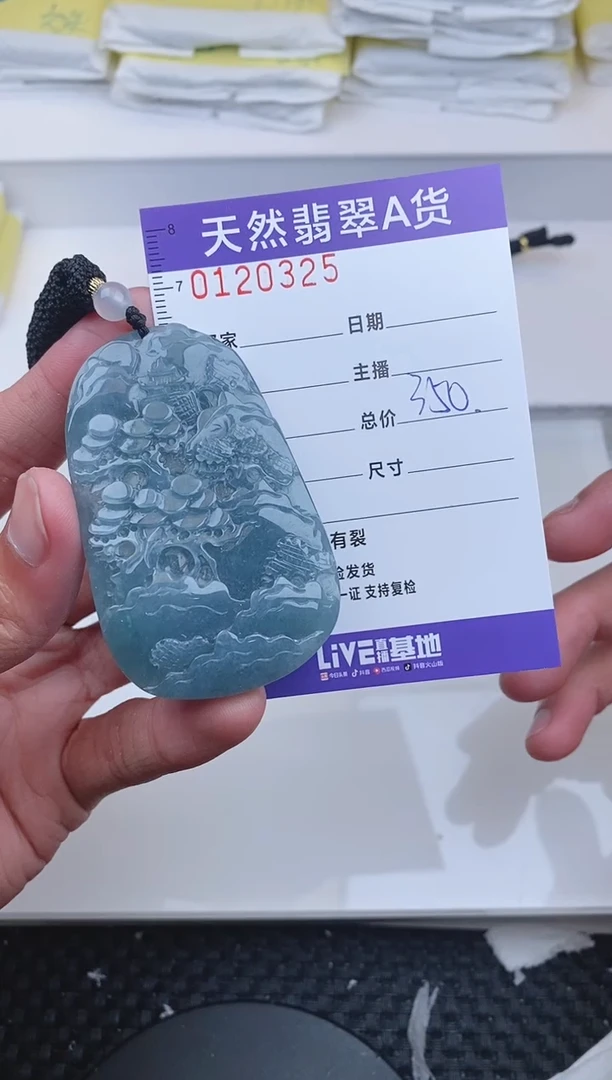 【闪购商品】翡翠颈饰未镶嵌0325........