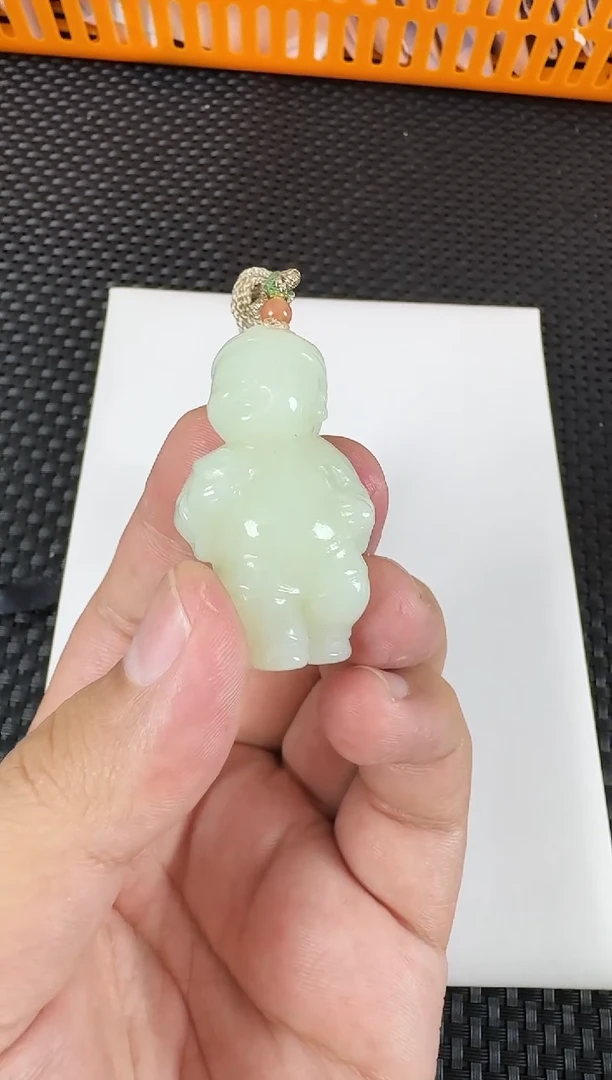 【闪购商品】和田玉吊坠未镶嵌善财童子
