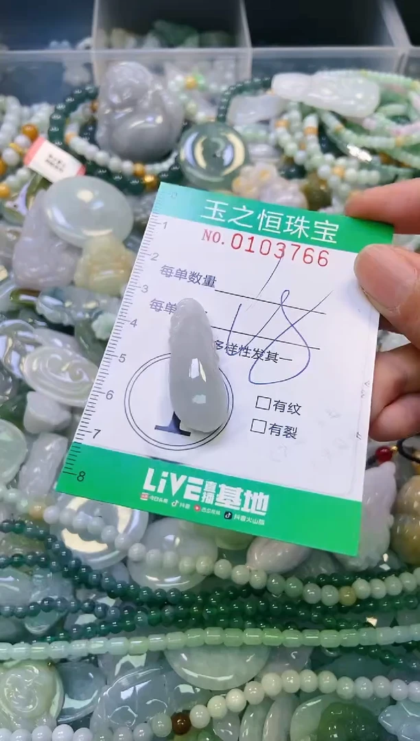 翡翠未镶嵌颈饰闪购0103766