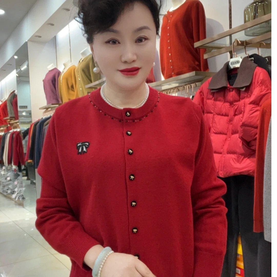 时尚半高领开衫上衣花篮长袖毛衫显瘦洋气百搭