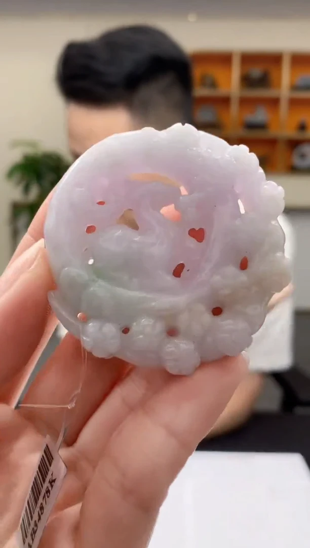 翡翠未镶嵌颈饰1032ry-jj挂件 4