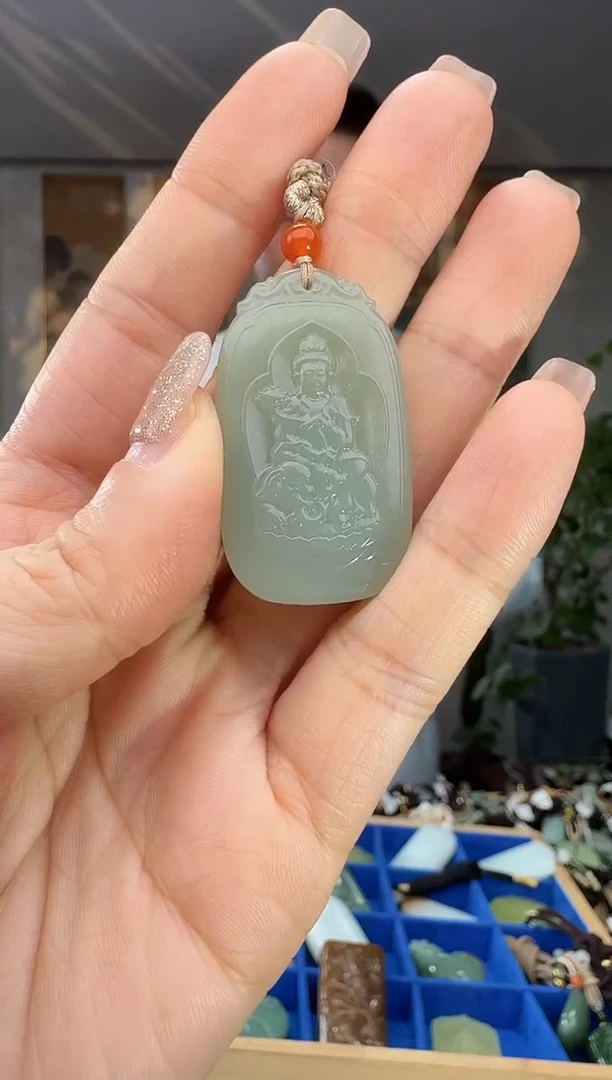 颈饰未镶嵌和田玉拍一发一多样性发货