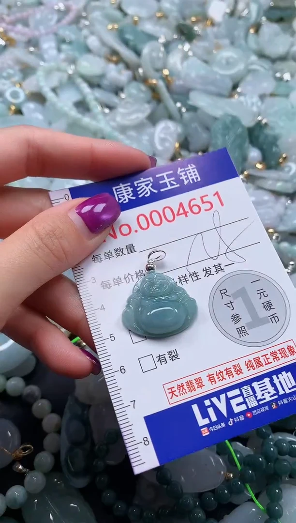 颈饰未镶嵌翡翠4651