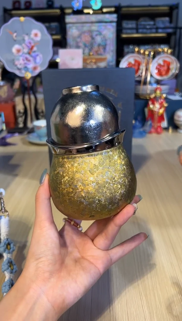 58福禄纯钛旅行套（金色）