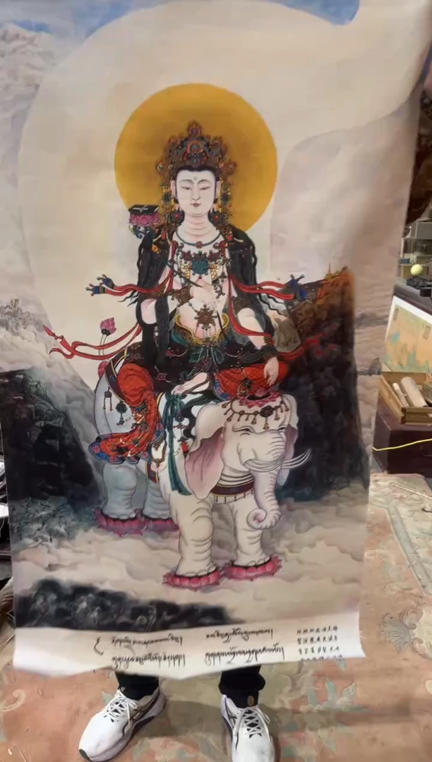 卷轴画卷轴画奥奥的唐卡36