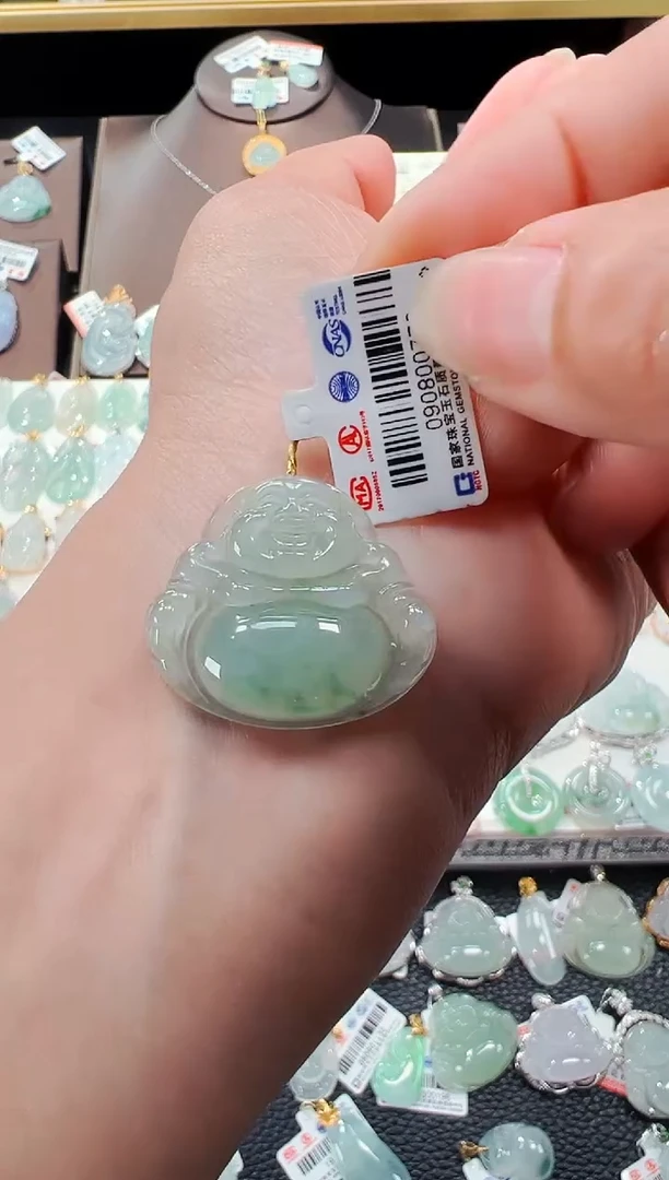 【闪购商品】翡翠吊坠(不含链)未镶嵌佛公吊坠779