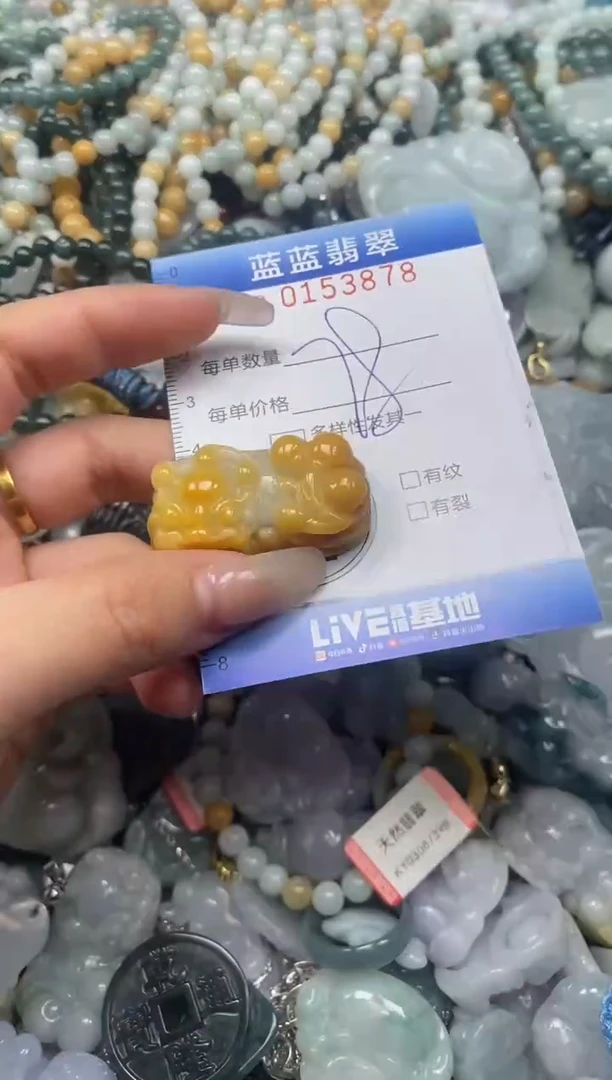 【闪购商品】翡翠颈饰未镶嵌闪购0153878