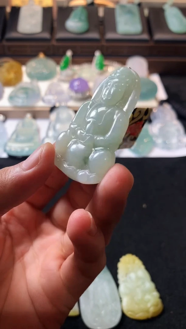 未镶嵌定制翡翠大*  S毛货不退不换