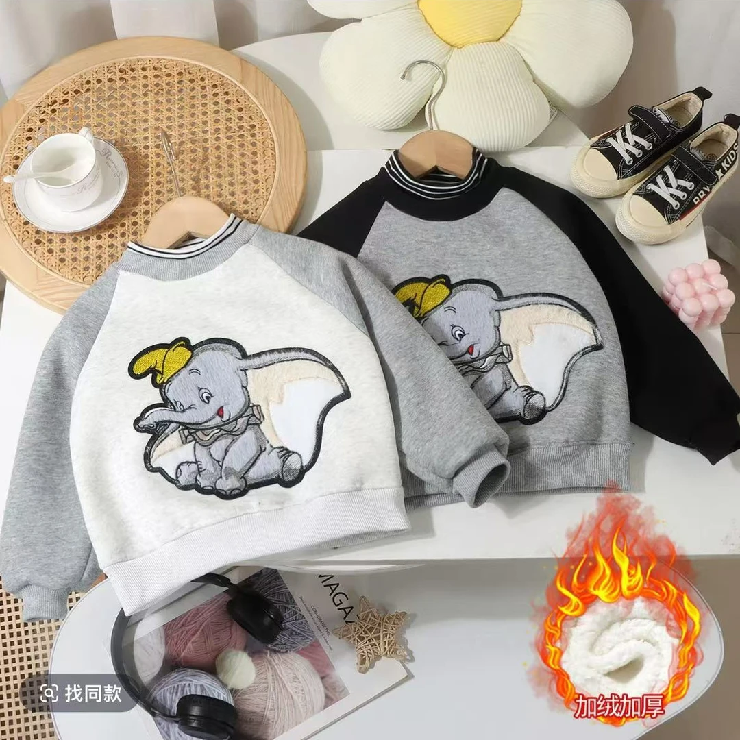 冬季套头圆领男毛衣女童卫衣打底宝宝A类卡通外套卡通动漫