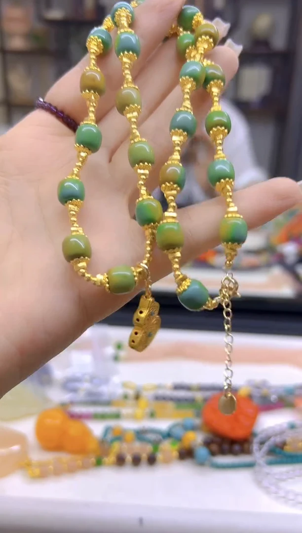 玛瑙/玉髓项链未镶嵌DIY款X658