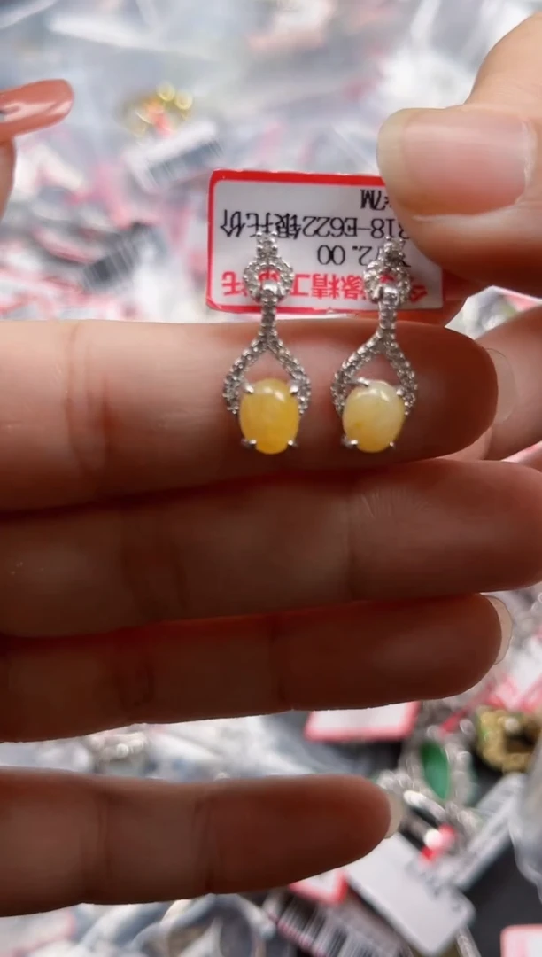 银S925镶嵌戒指翡翠天然A货缅甸翡翠