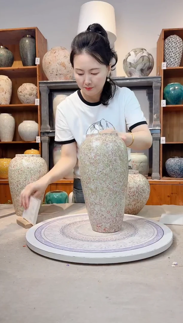 瓶陶瓷花瓶  绿野仙踪 大号  正品