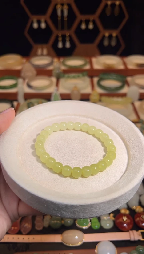 未镶嵌手链和田玉放漏