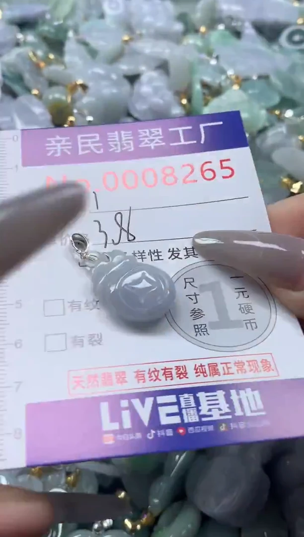 颈饰未镶嵌翡翠8265