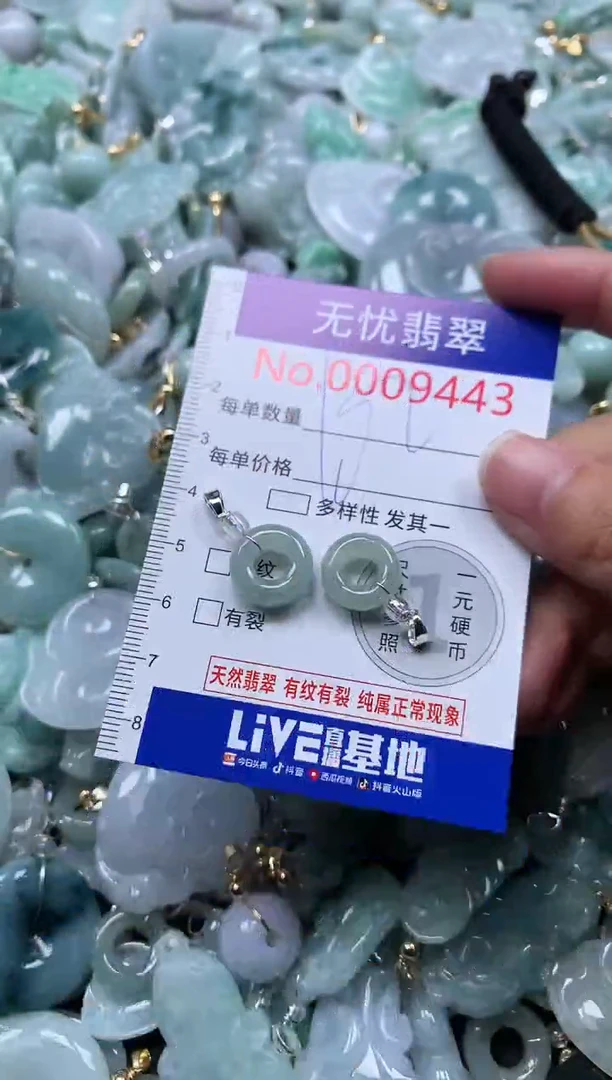 颈饰未镶嵌翡翠9443