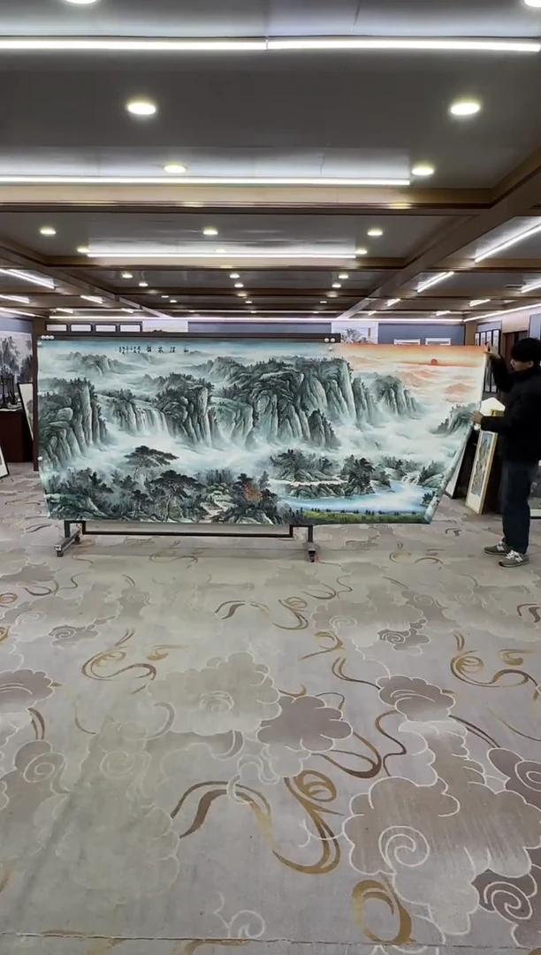 【闪购商品】绘画绘画Y-邵明义-大丈二-山水画
