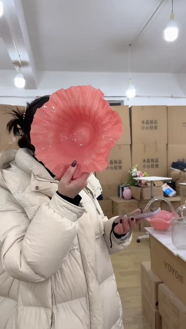 【闪购商品】无铅玻璃美全花器-j-19早