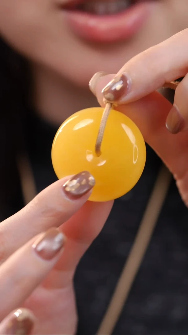 蜜蜡颈饰未镶嵌蜜蜡