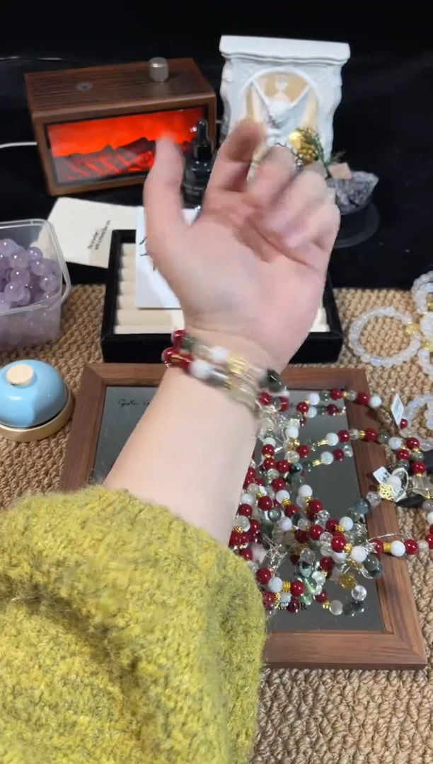 未镶嵌手链水晶多样性发货 发其一33